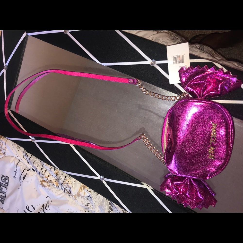 Betsey Johnson Twist Tie Sweet Tooth Candy Purse